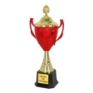 Economy Trophy 19374 Gold Red