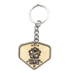 Wooden Keychain 7596