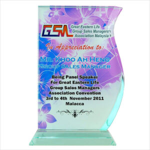 Exclusive Crystal Glass Awards 8063