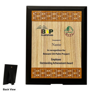 Modern Wooden Plaque 7471