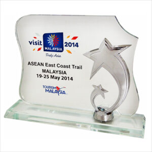 Exclusive Crystal Star Plaque 3053