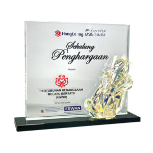 Exclusive Crystal Plaque 3133